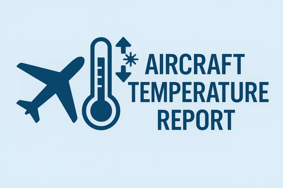 Aircraft Temperature Report